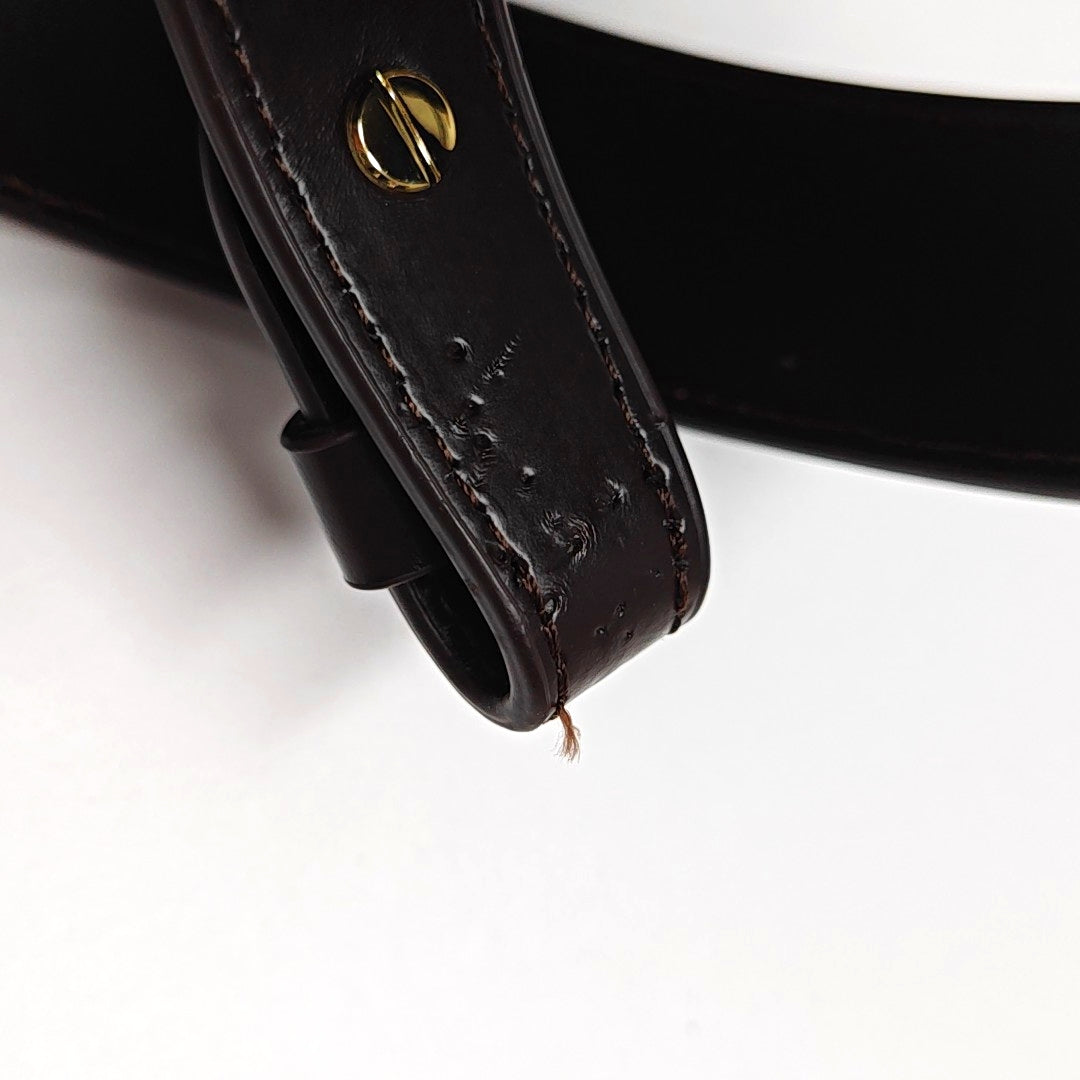 GRACEFUL PM Damier Ebene Coated Canvas Brown