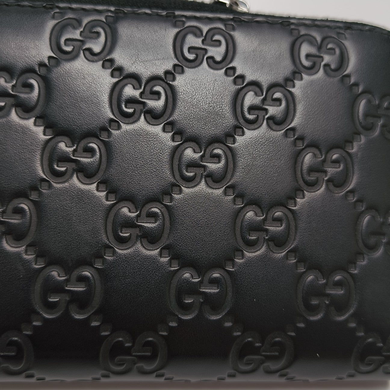 Monogram Calfskin Wallet Black