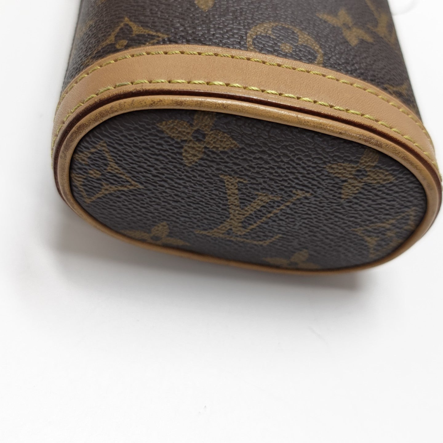 FOLD ME Monogram Coated Canvas Brown
