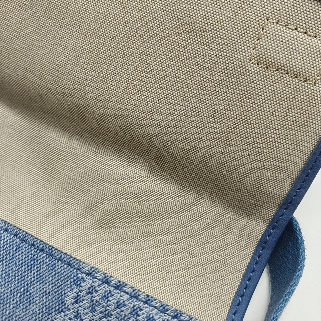 BOSPHORE Mini Damier Canvas Blue
