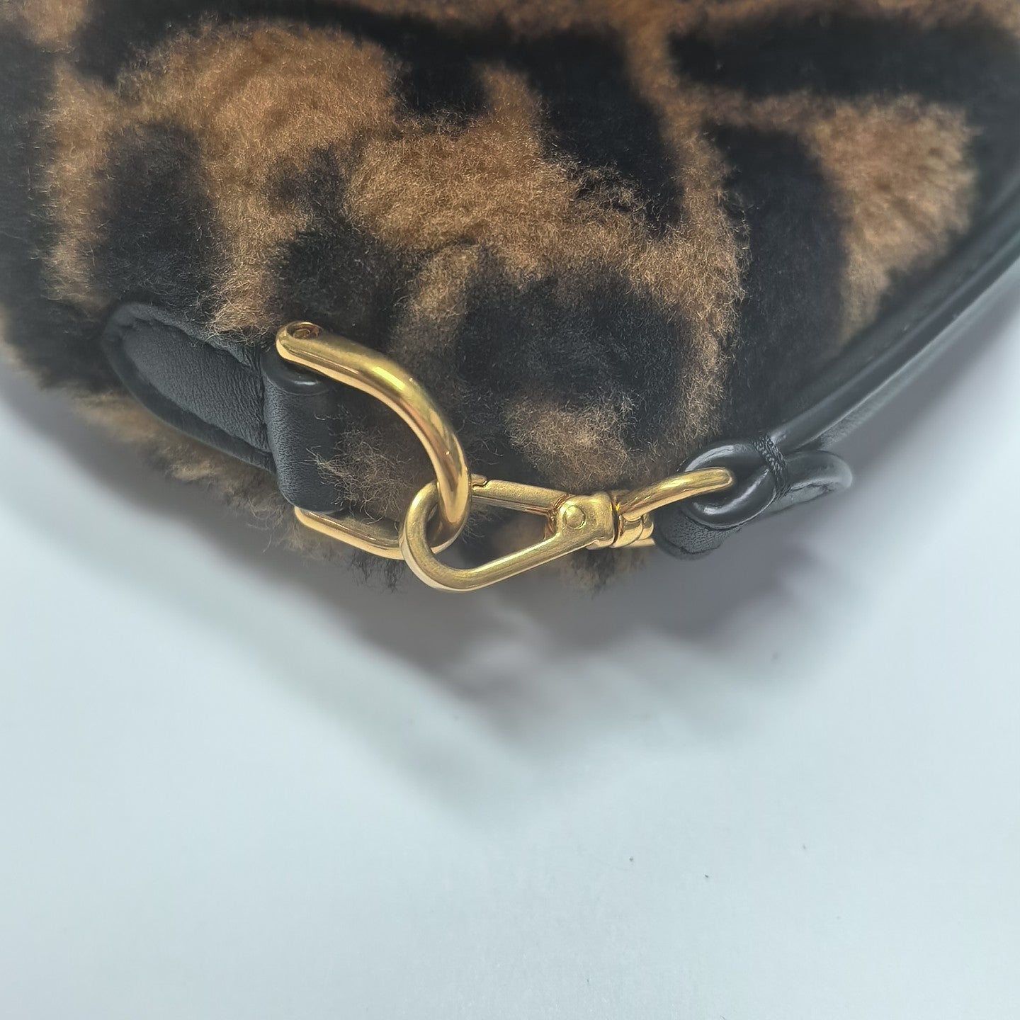 Baguette Mini Sheepskin Brown