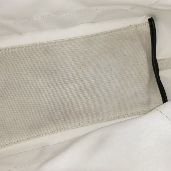 Navy Small Canvas White