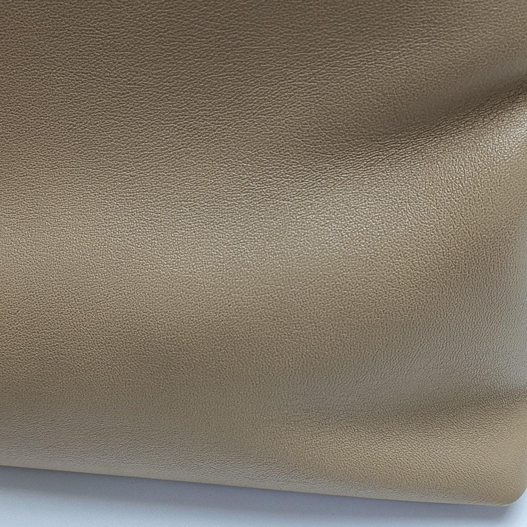 Lambskin Tote Bag Medium Brown