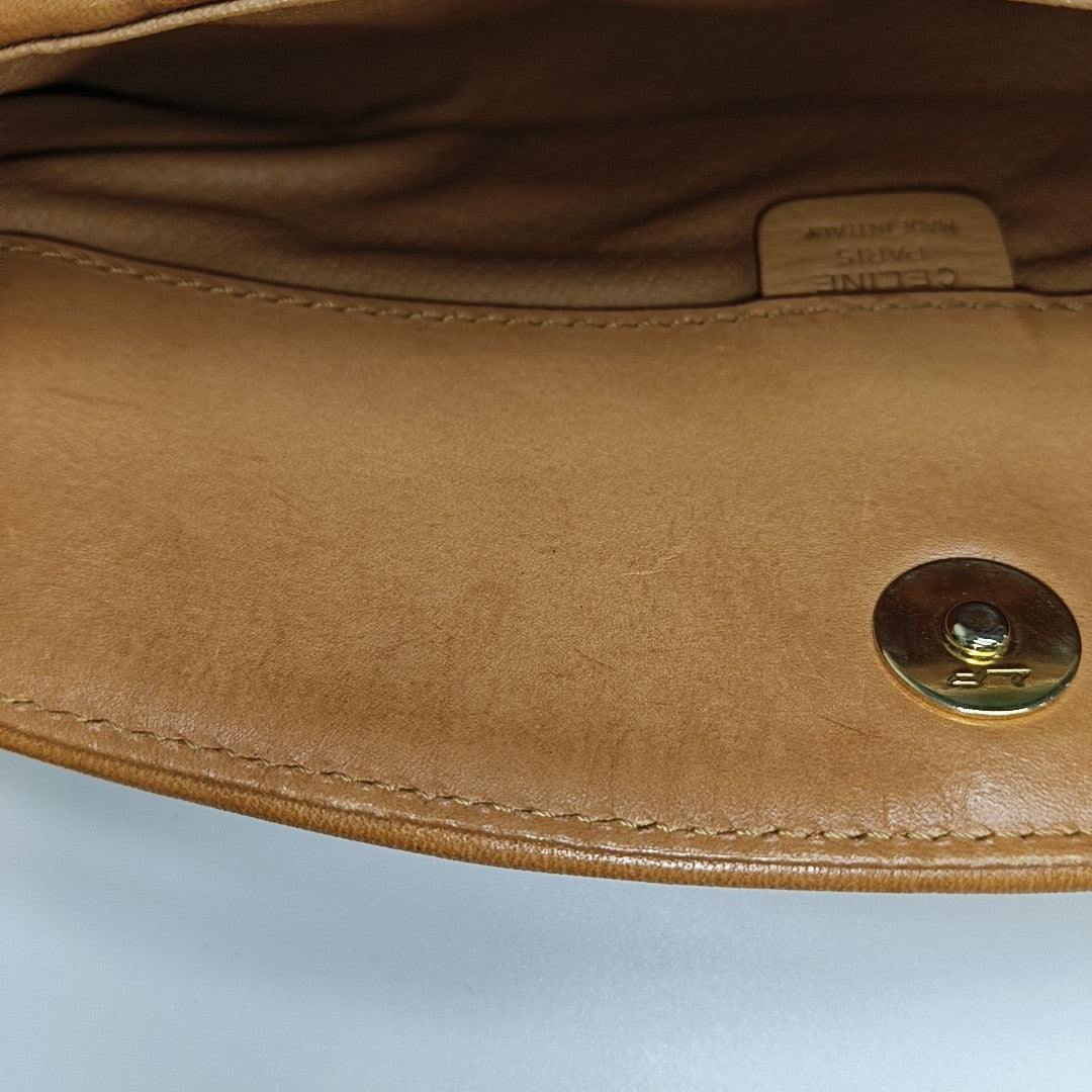 MACADAM CLUTCHES Coated Canvas Brown