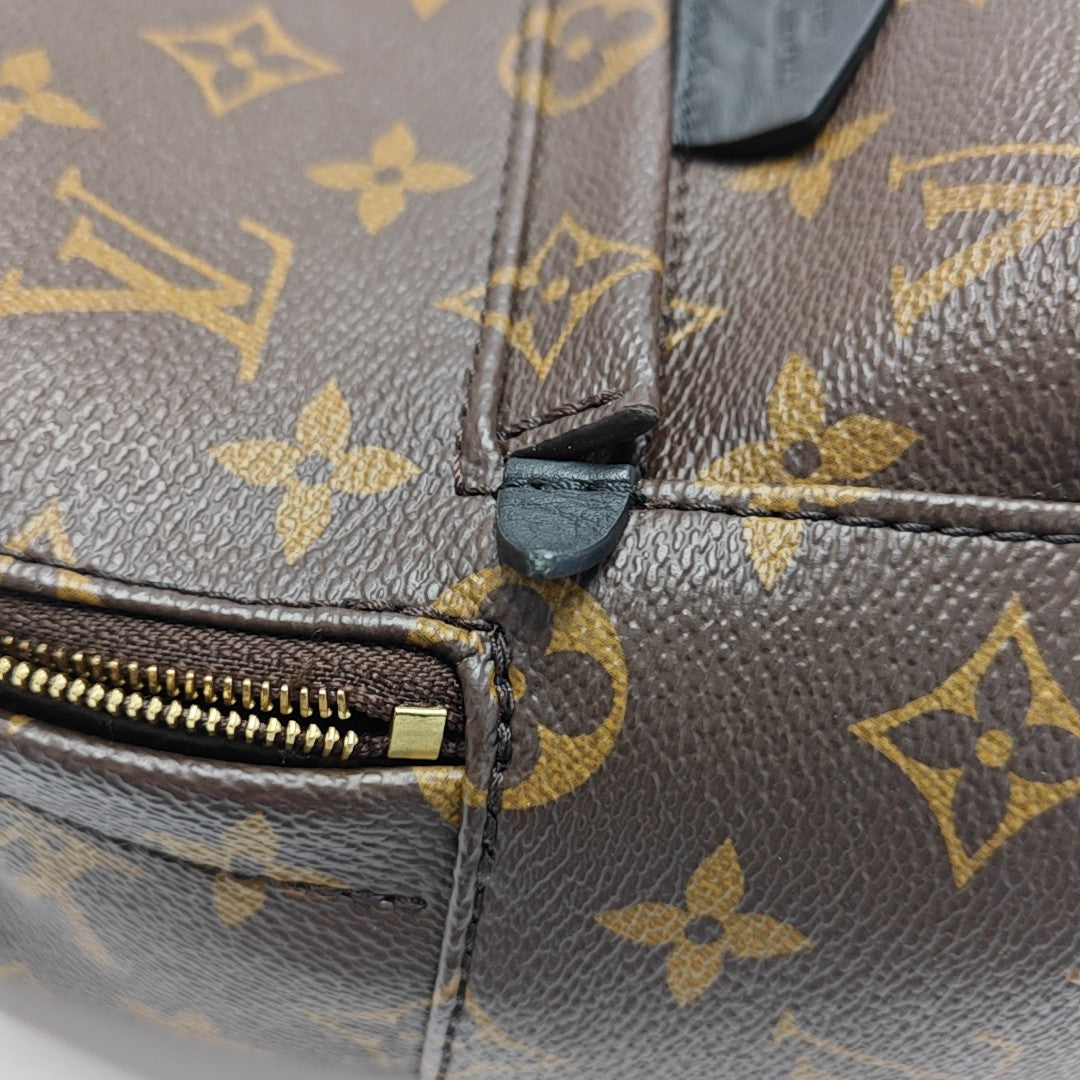 PALM SPRINGS Mini Monogram Coated Canvas Brown