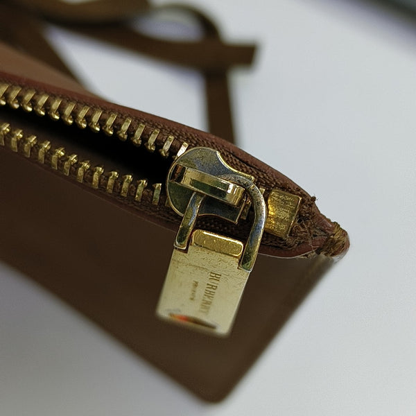 Suede Bucket Bag Brown