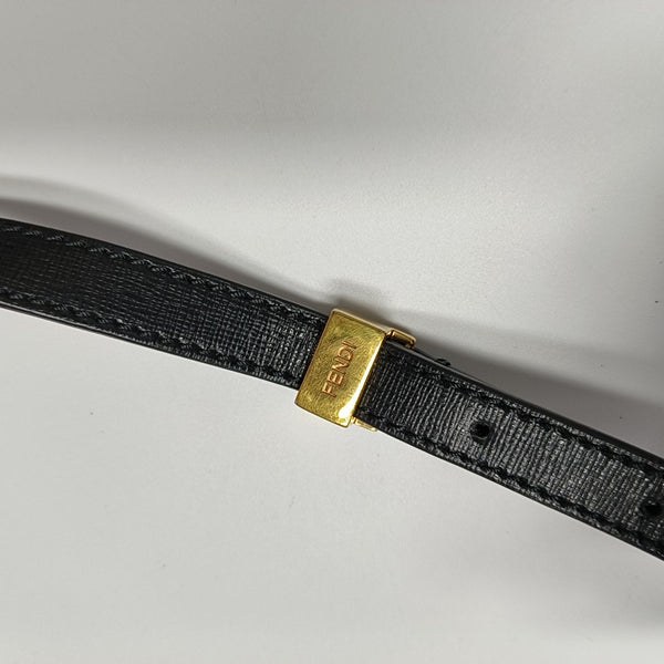 2 Jours Small Calfskin Black