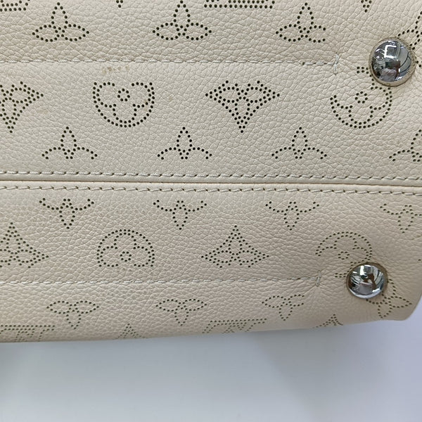 HINA PM Monogram Piel de becerro Beige