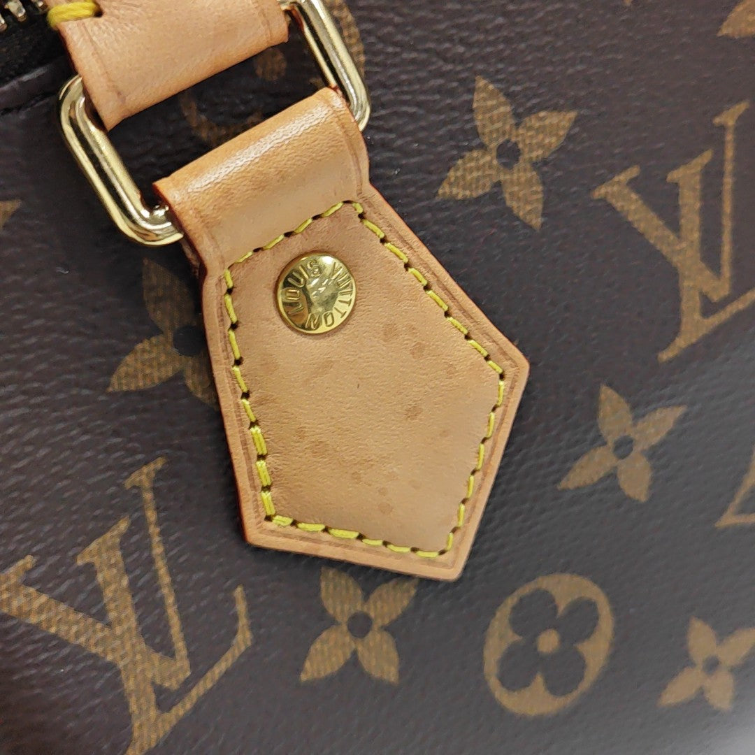 SPEEDY 20 Monogram Coated Canvas Brown