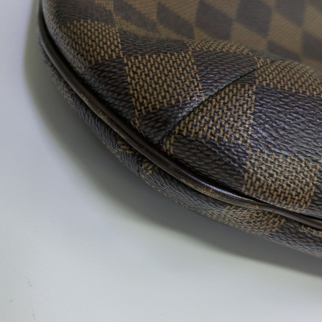 BLOOMSBURY PM Damier Ebene Coated Canvas Brown