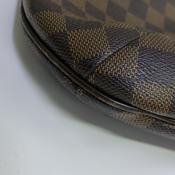 BLOOMSBURY PM Damier Ebene Coated Canvas Brown