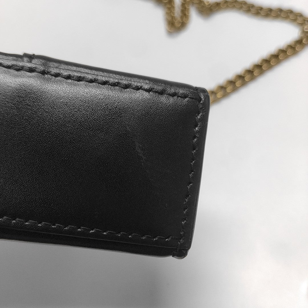 Hourglass S Calfskin Black