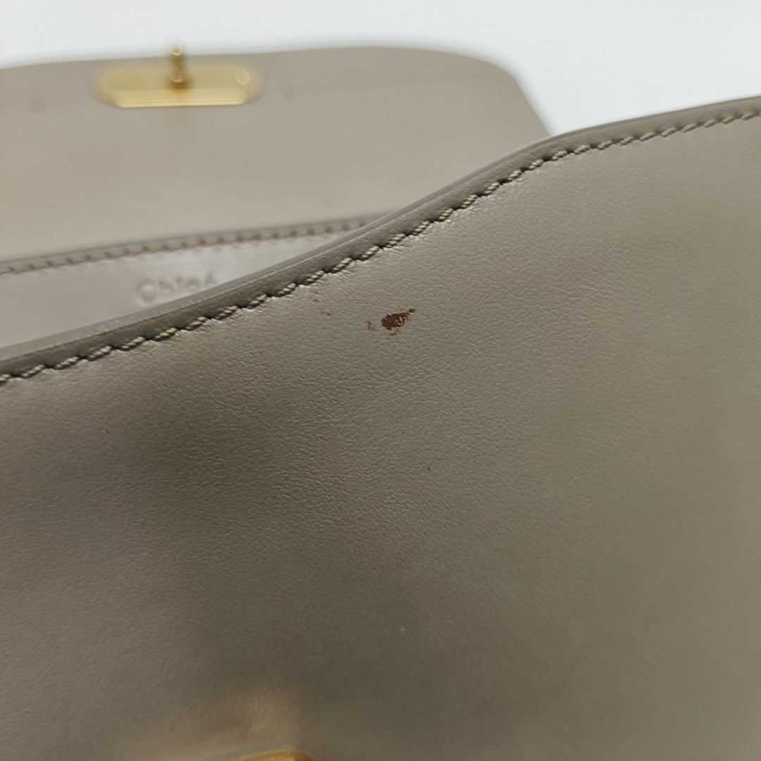 Chloé C Calfskin Gray