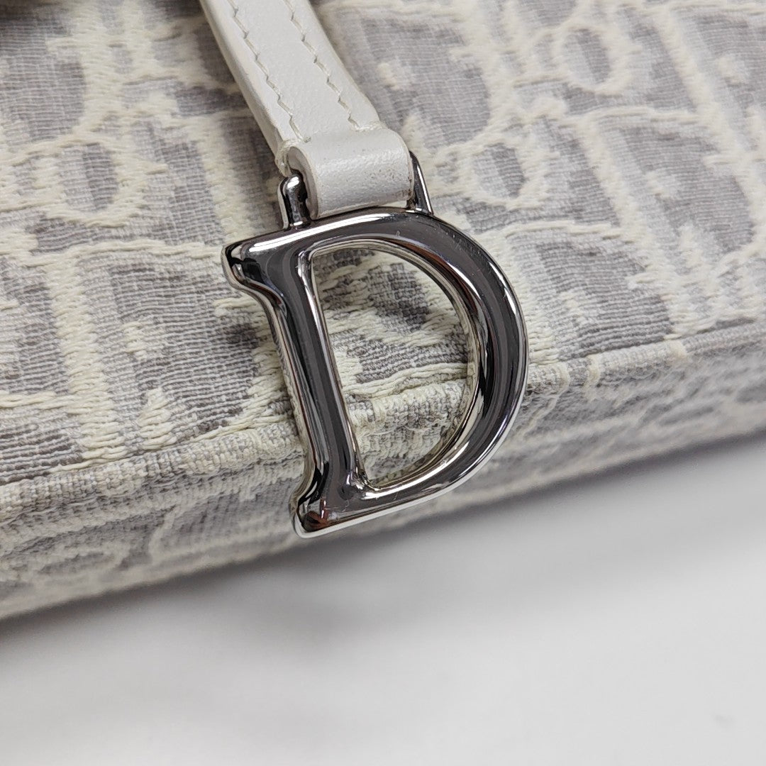 Saddle Medium Oblique Fabric Gray