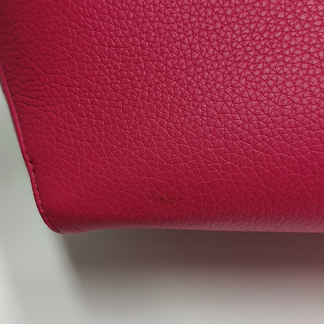 Bar Calfskin Red