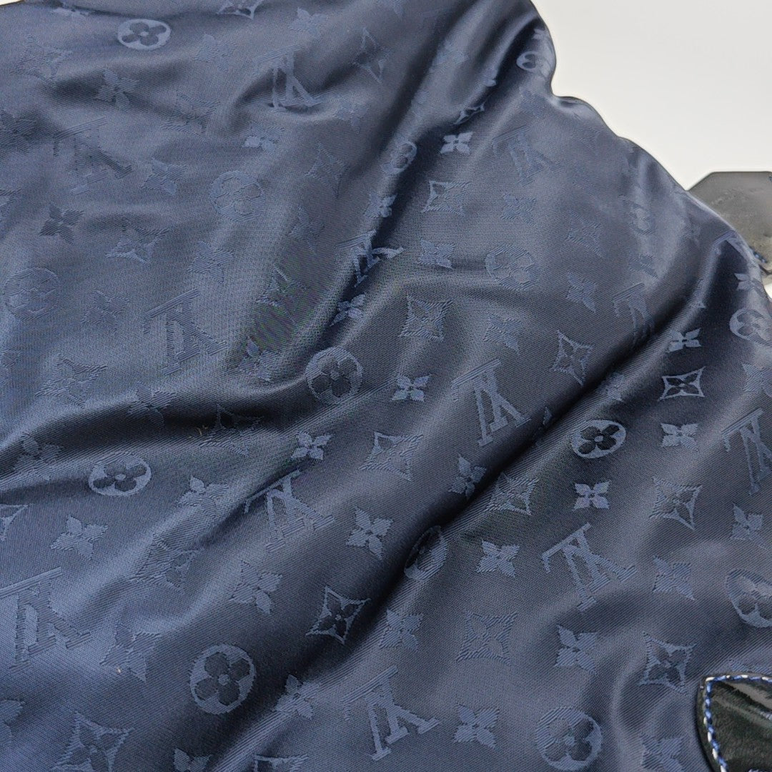 LOCKIT Monogram Fabric Blue