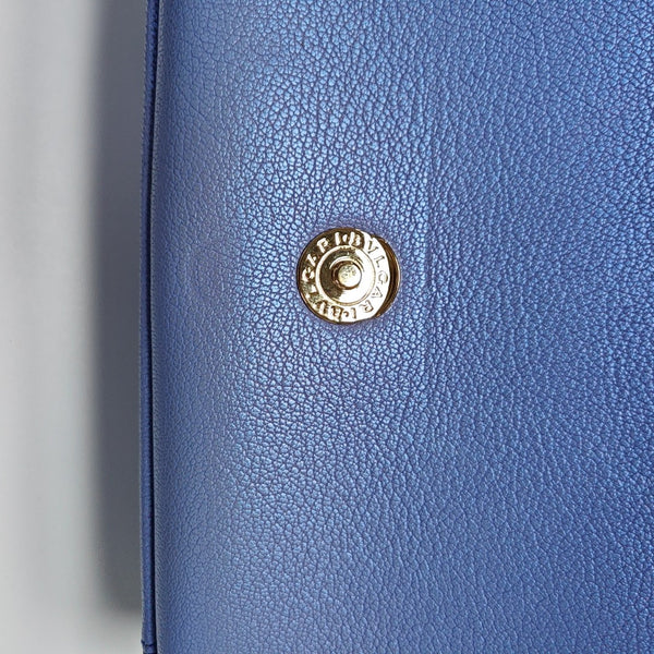 SERPENTI CABOCHON Small Quilted Lambskin Blue