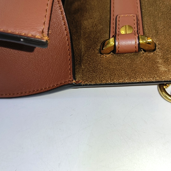 Authenticated pre-owned  Kan U Small Calfskin Brown - Shoulder Bag at Looply