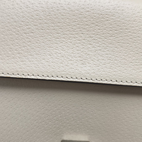 Dionysus Small Calfskin White