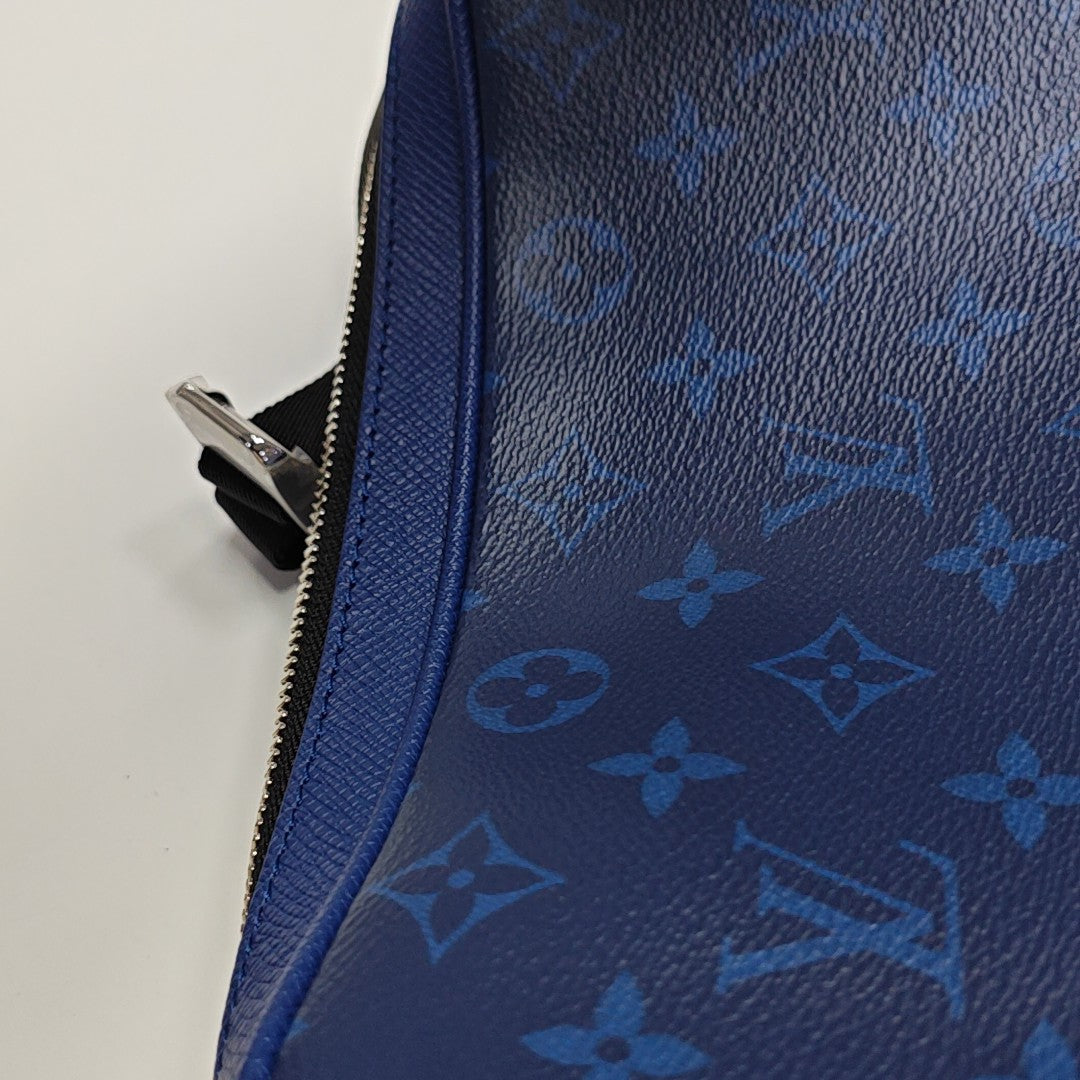 OUTDOOR PM Monogram Coated Canvas Blue
