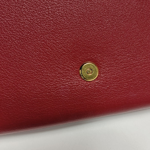 BELLE JOUR Quilted Calfskin Red