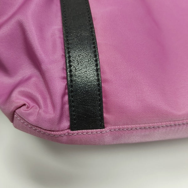 Nylon Tote Bag Pink