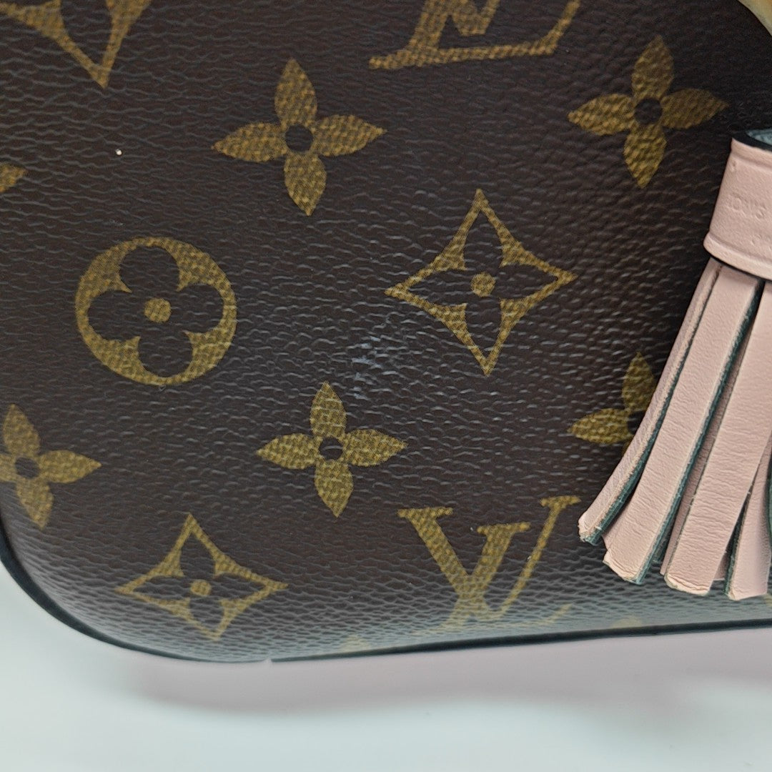 SAINTONGE Monogram Coated Canvas Brown