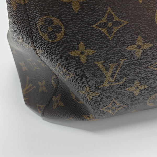 MONTAIGNE Monogram Coated Canvas Brown