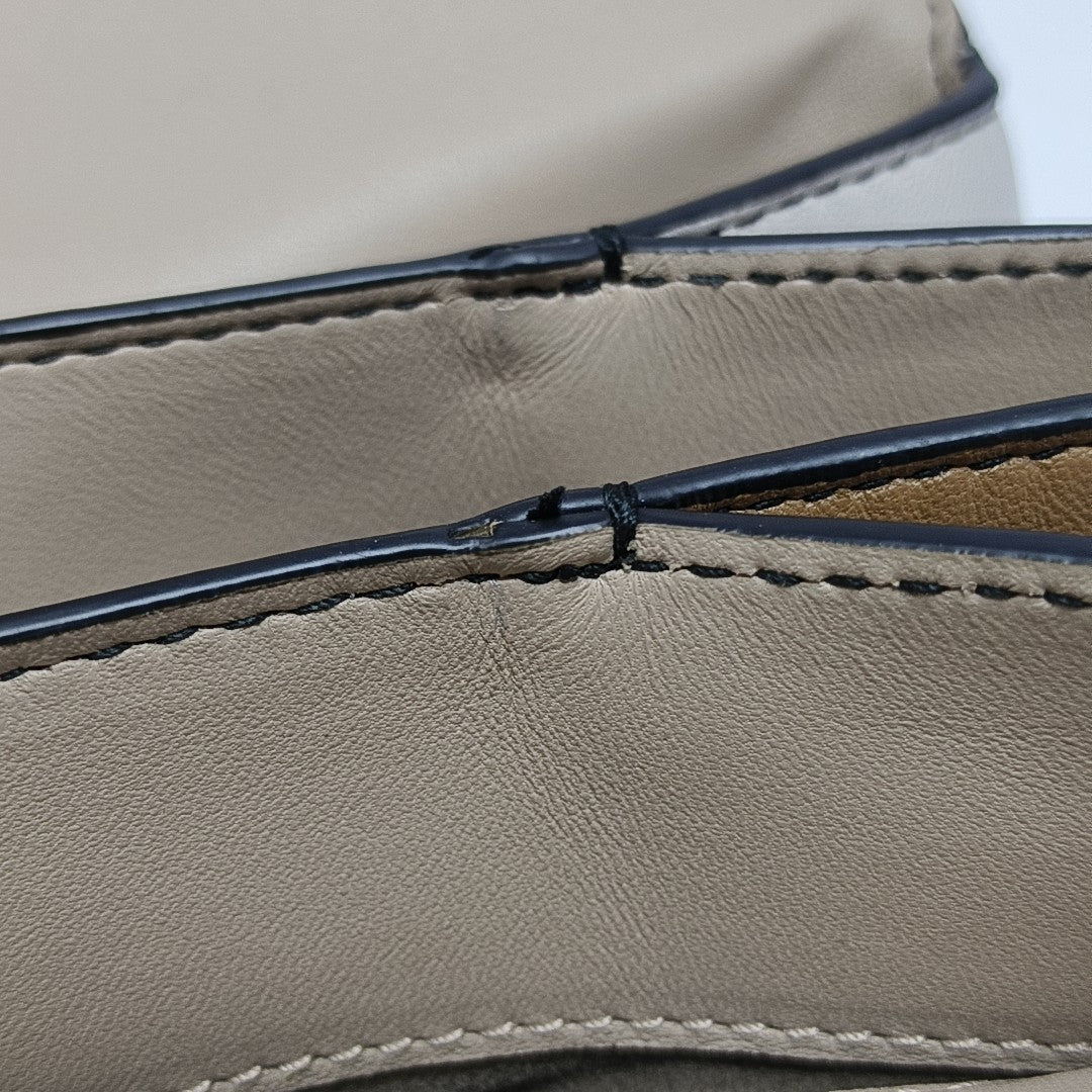 Piazza Small Calfskin Beige