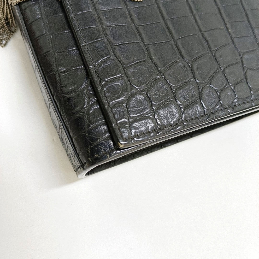 KATE Medium Calfskin Black