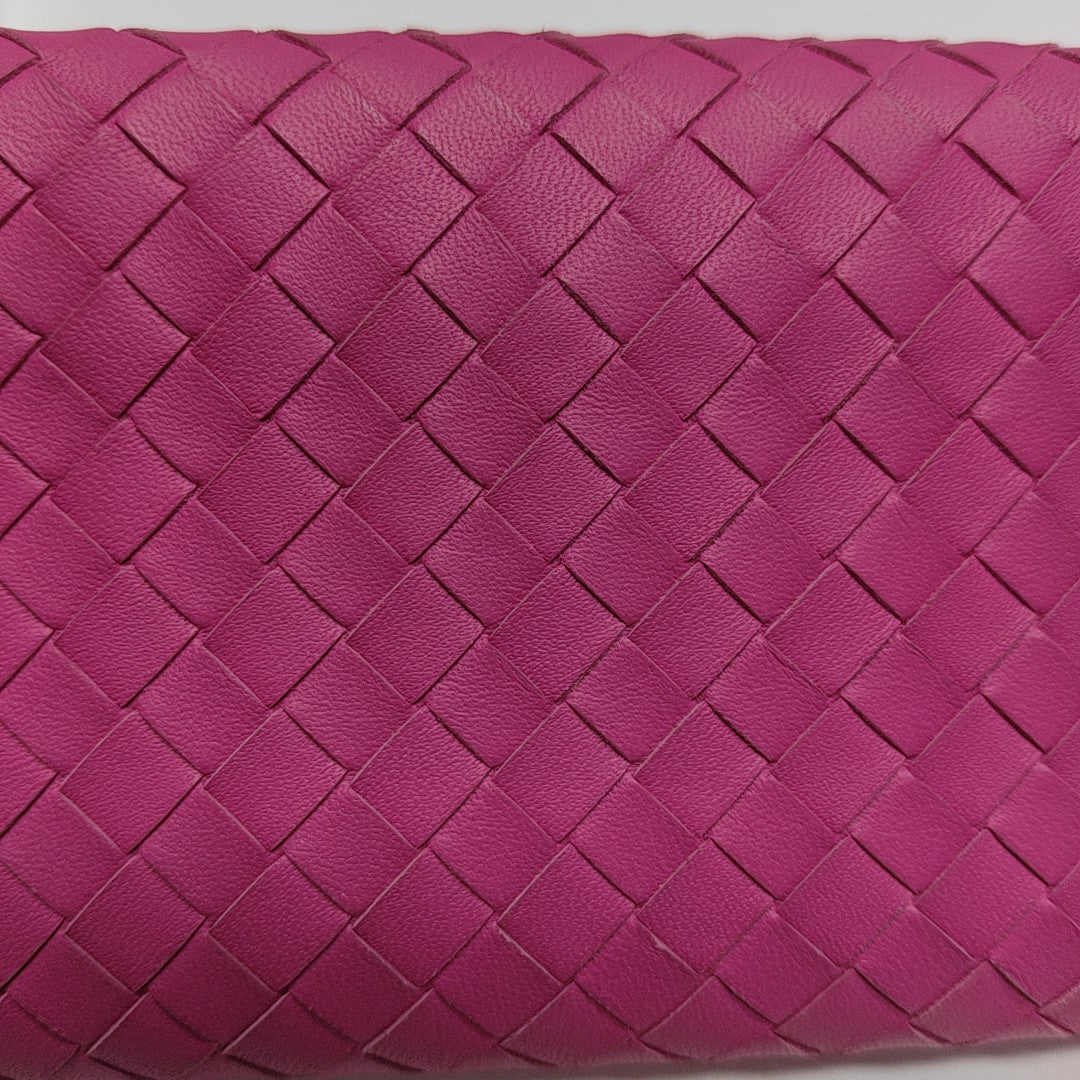 Lambskin Wallet Red