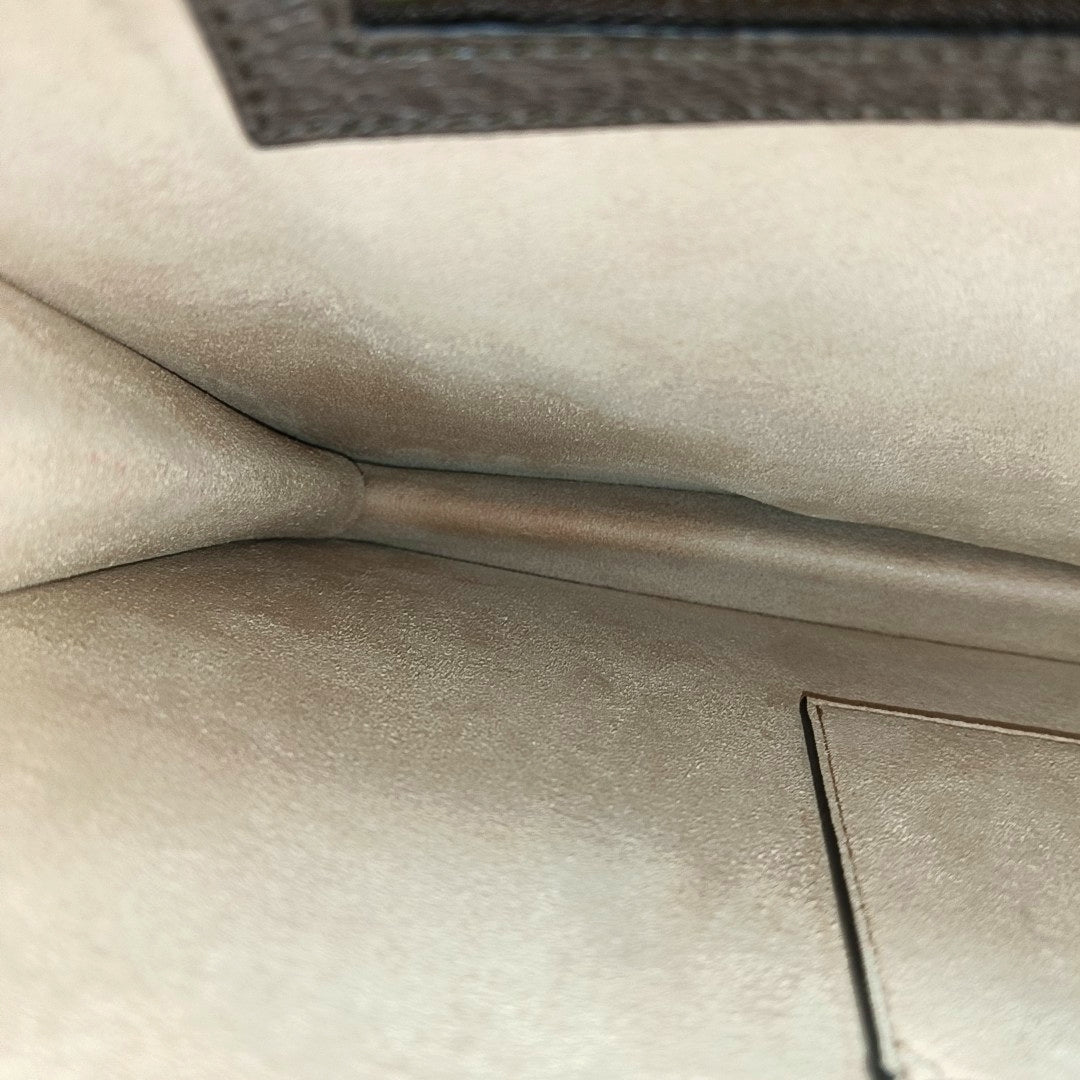 Ophidia Monogram Coated Canvas Beige