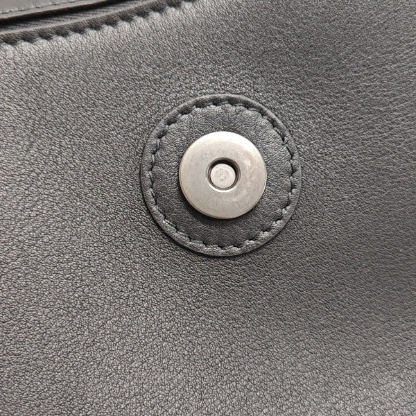 Downtown Medium Calfskin Black