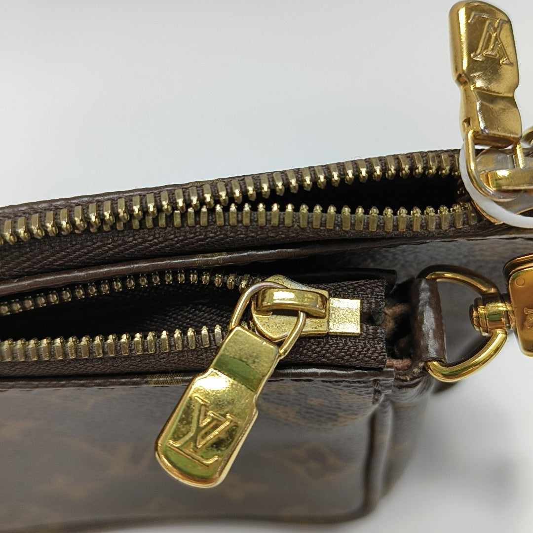 MULTI Monogram Coated Canvas Brown