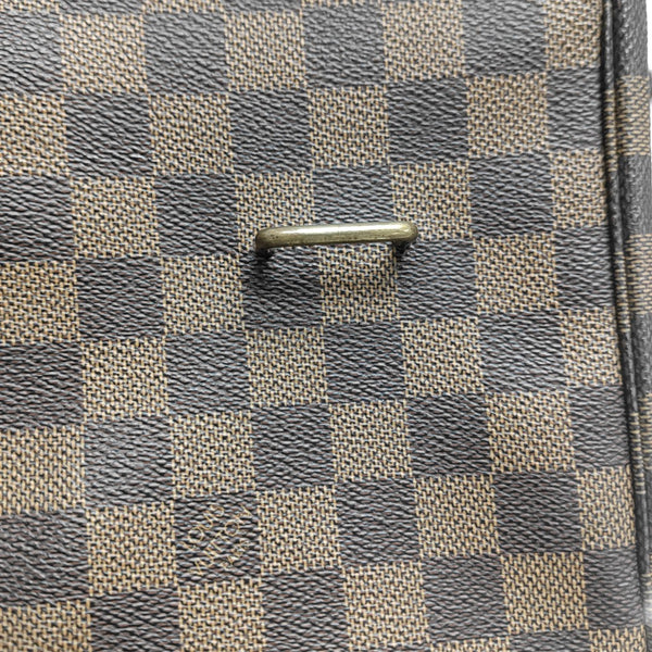 BROADWAY Damier Ebene Coated Canvas Brown