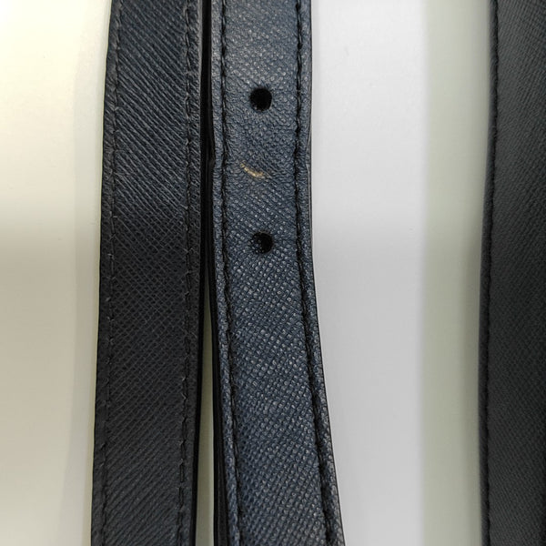 Nylon Shoulder Bag Blue