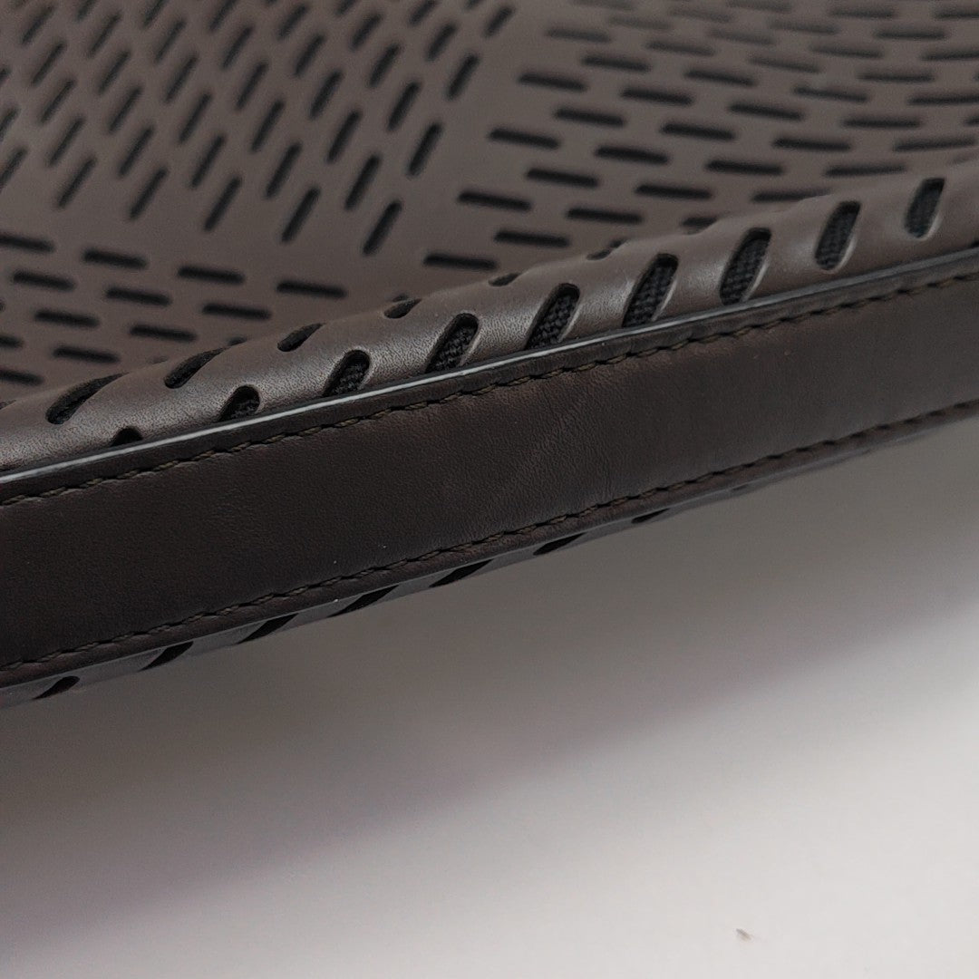 Calfskin Clutch Brown