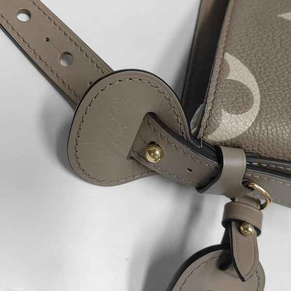 ALL IN BB Monogram Calfskin Gray