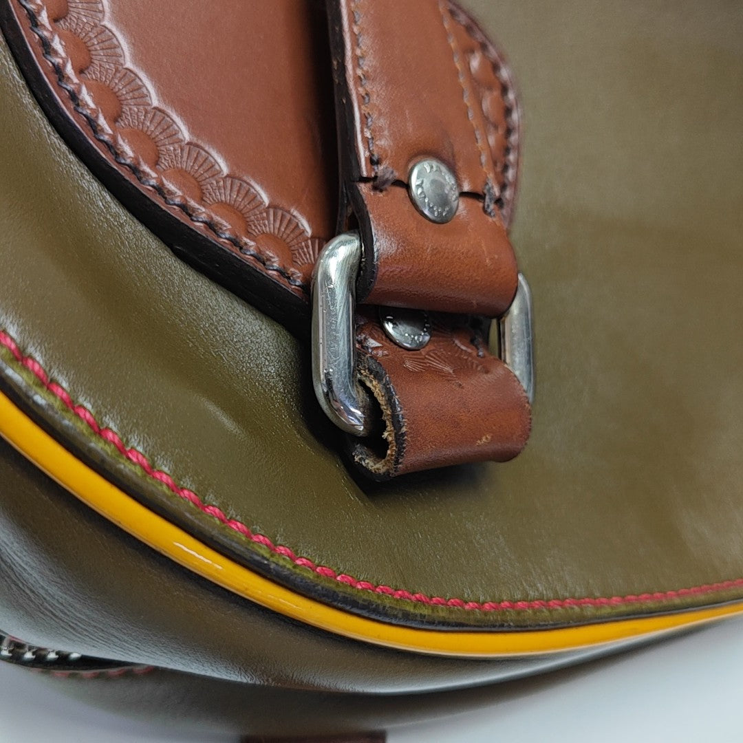 Calfskin Tote Bag Green