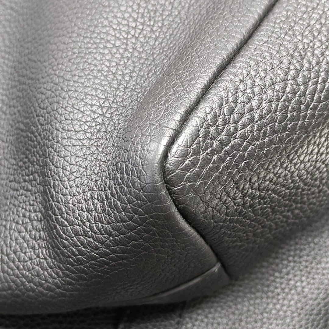 CABAS LIGHT Monogram Calfskin Black
