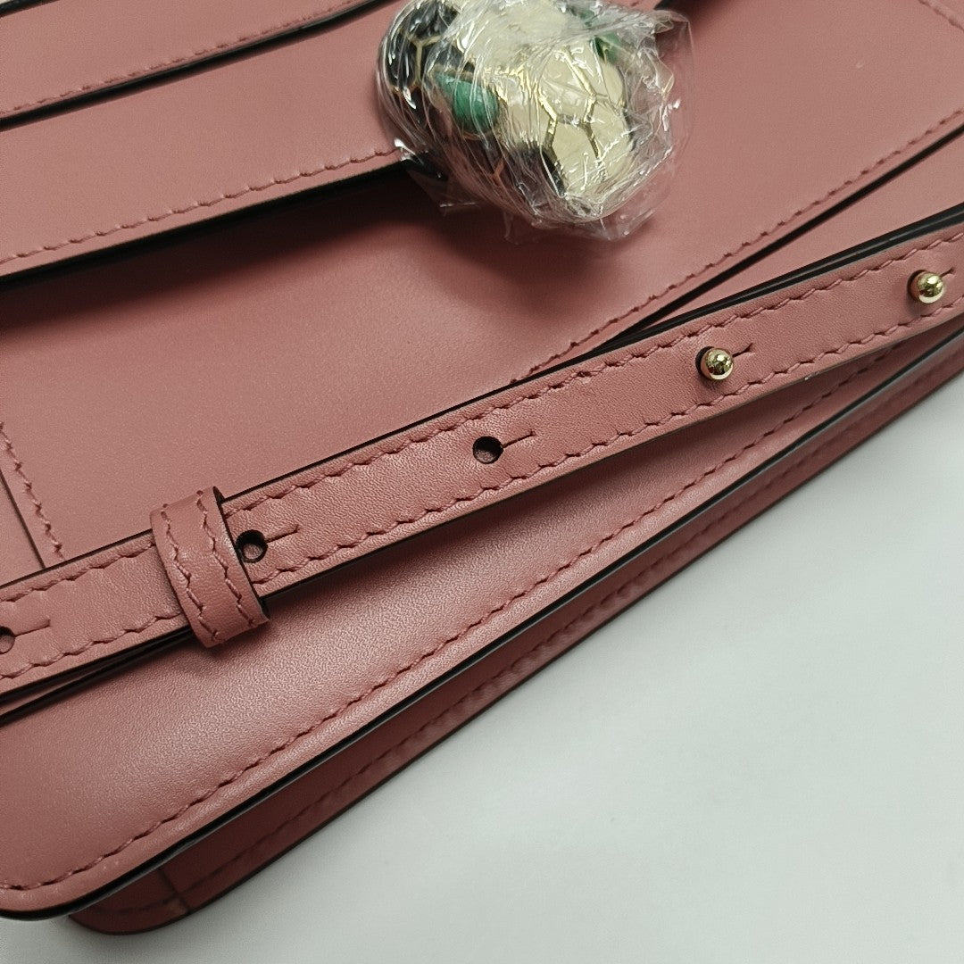 SERPENTI FOREVER Small Calfskin Pink