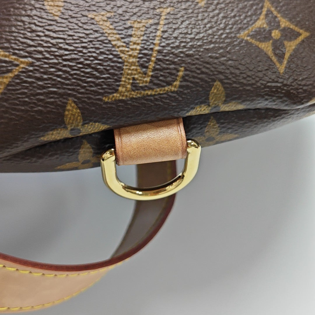 BUMBAG Monogram Coated Canvas Brown