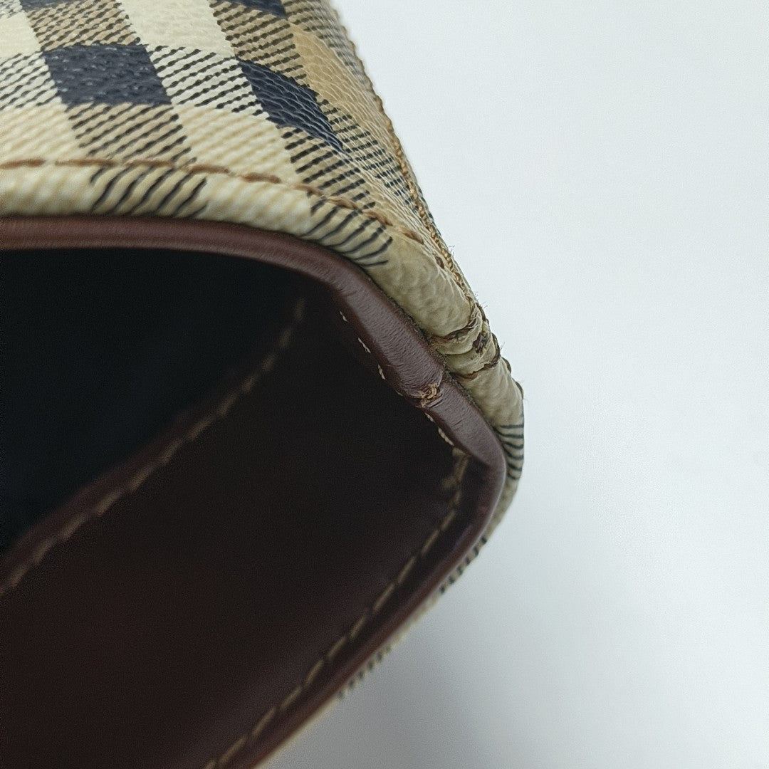 Coated Canvas Tote Bag Beige