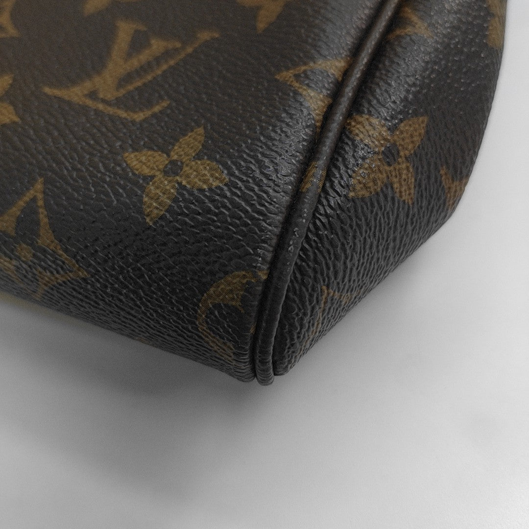 FAVORITE MM Monogram Coated Canvas Brown
