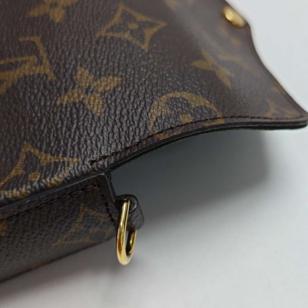 FÉLICIE Monogram Coated Canvas Brown