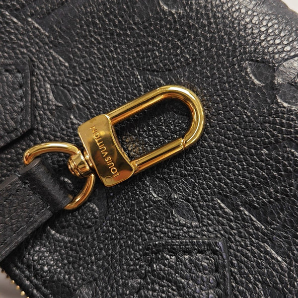 SPEEDY Nano Monogram Calfskin Black