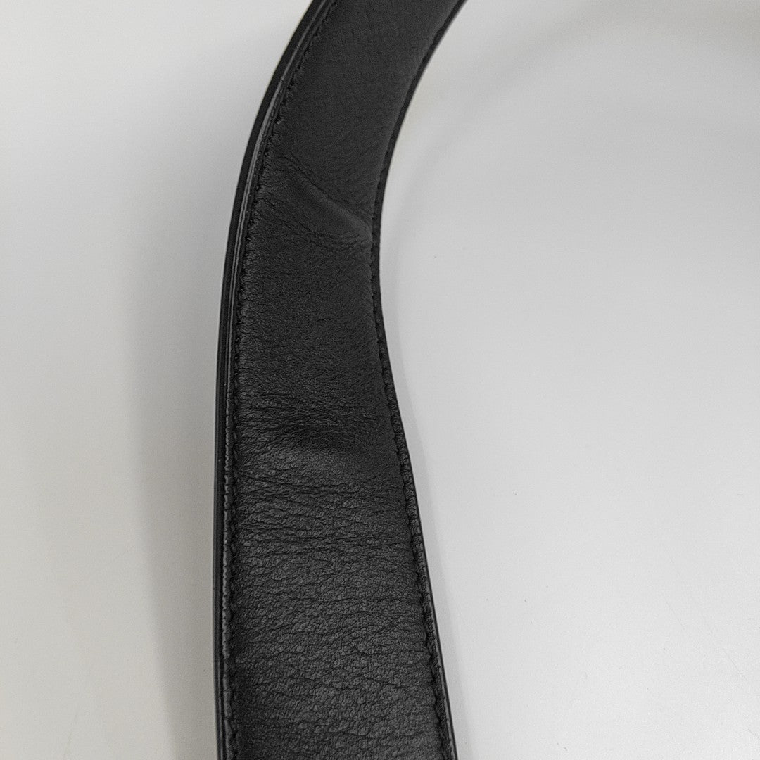 Calfskin Shoulder Bag Black