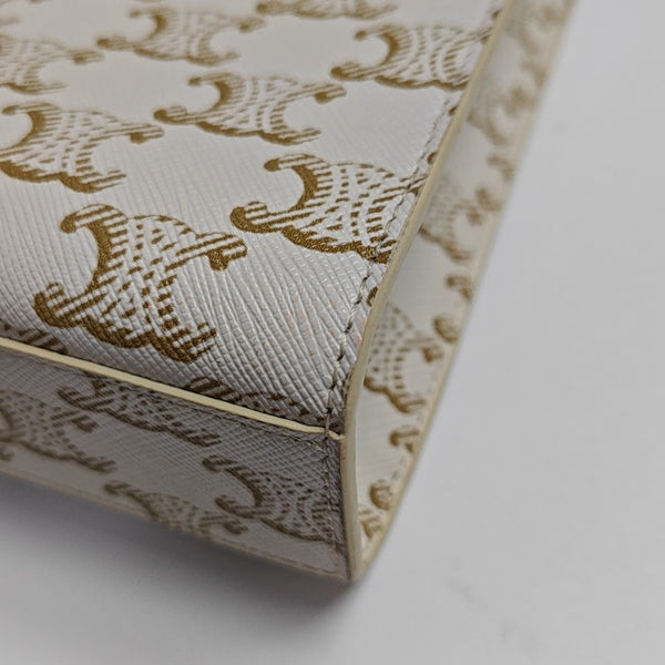 CABAS CELINE Mini Coated Canvas White