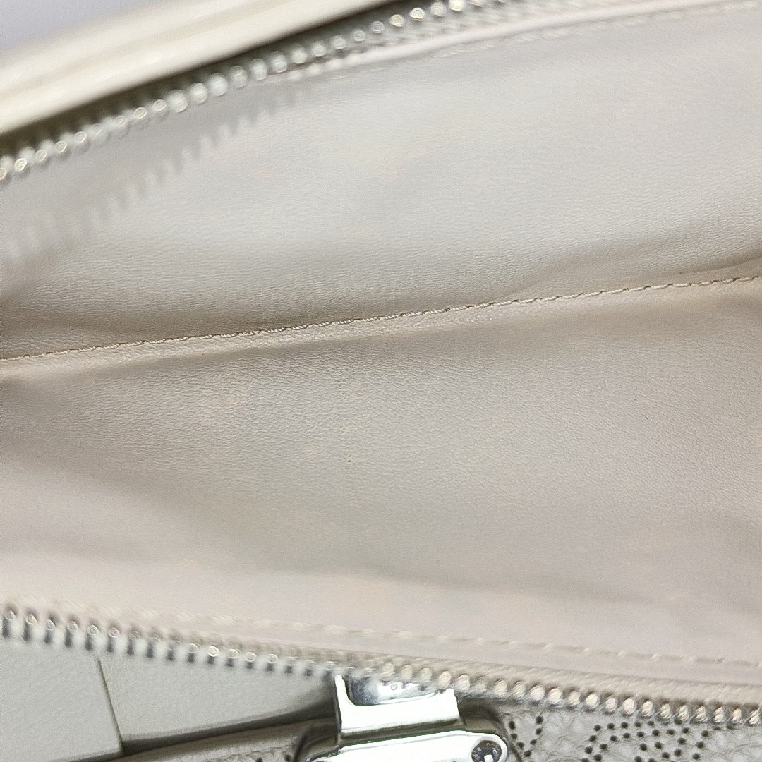 AMELIA Monogram Calfskin Beige Wallet