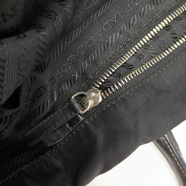 Nylon Shoulder Bag Black